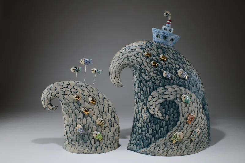 Šárka Hanzálková — Galerie Zlaté rybky - Ceramic Studio