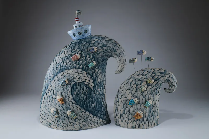Šárka Hanzálková — Galerie Zlaté rybky - Ceramic Studio